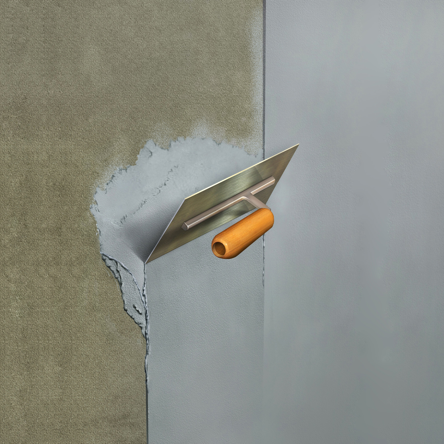 concrete skim coat shower walls